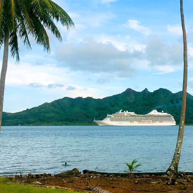 Excursion pour croisiéristes à Huahine