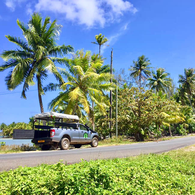 Excursion pour croisiéristes à Huahine