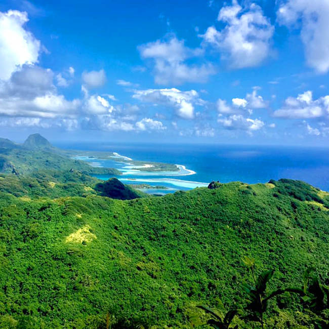 Excursion pour croisiéristes à Huahine