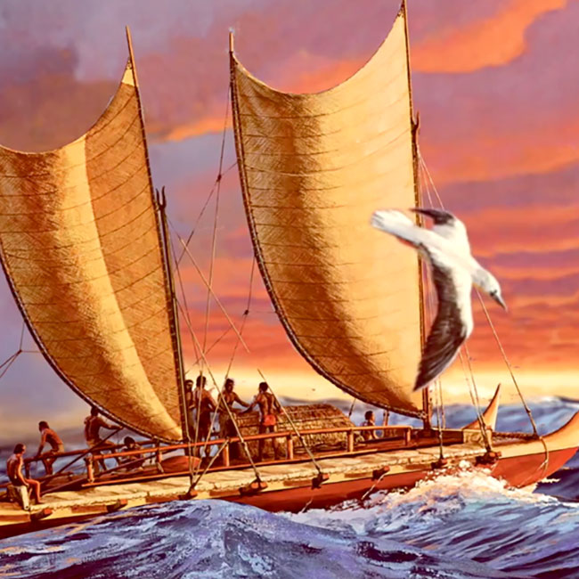 Hokulea, Pirogue polynésienne