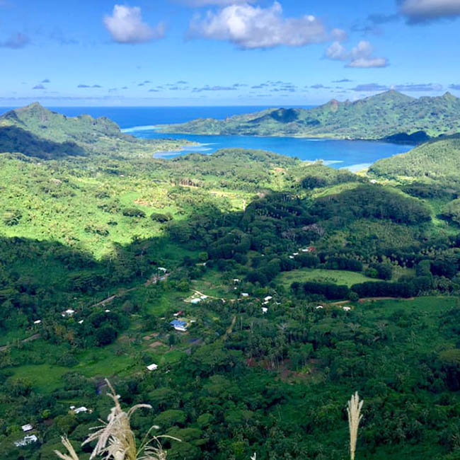 Huahine Mountain View